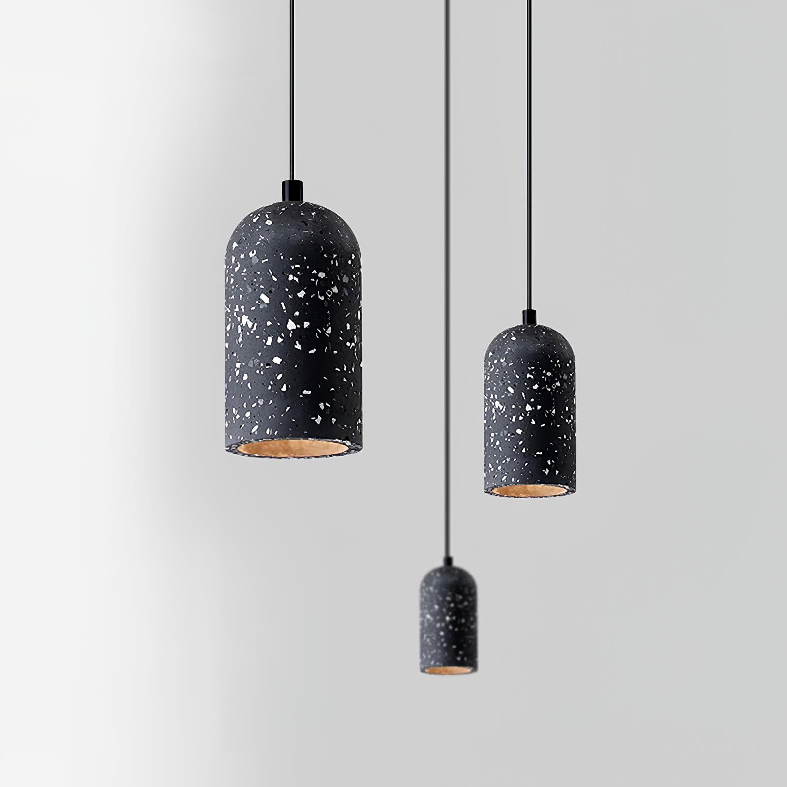 Zeloran Terrazzo Industrie-Pendelleuchte-Letslighting