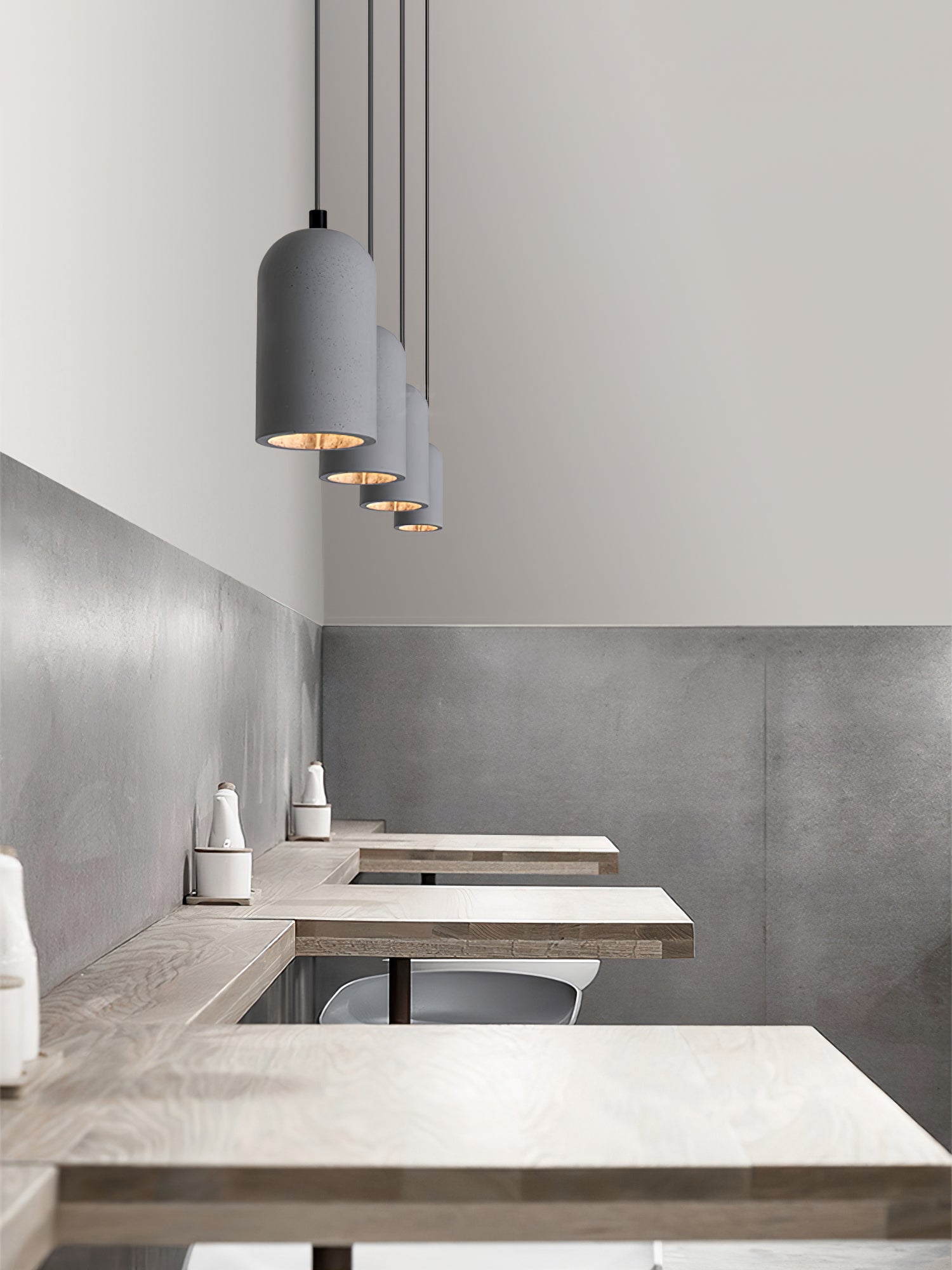 Zeloran Terrazzo Industrie-Pendelleuchte-Letslighting