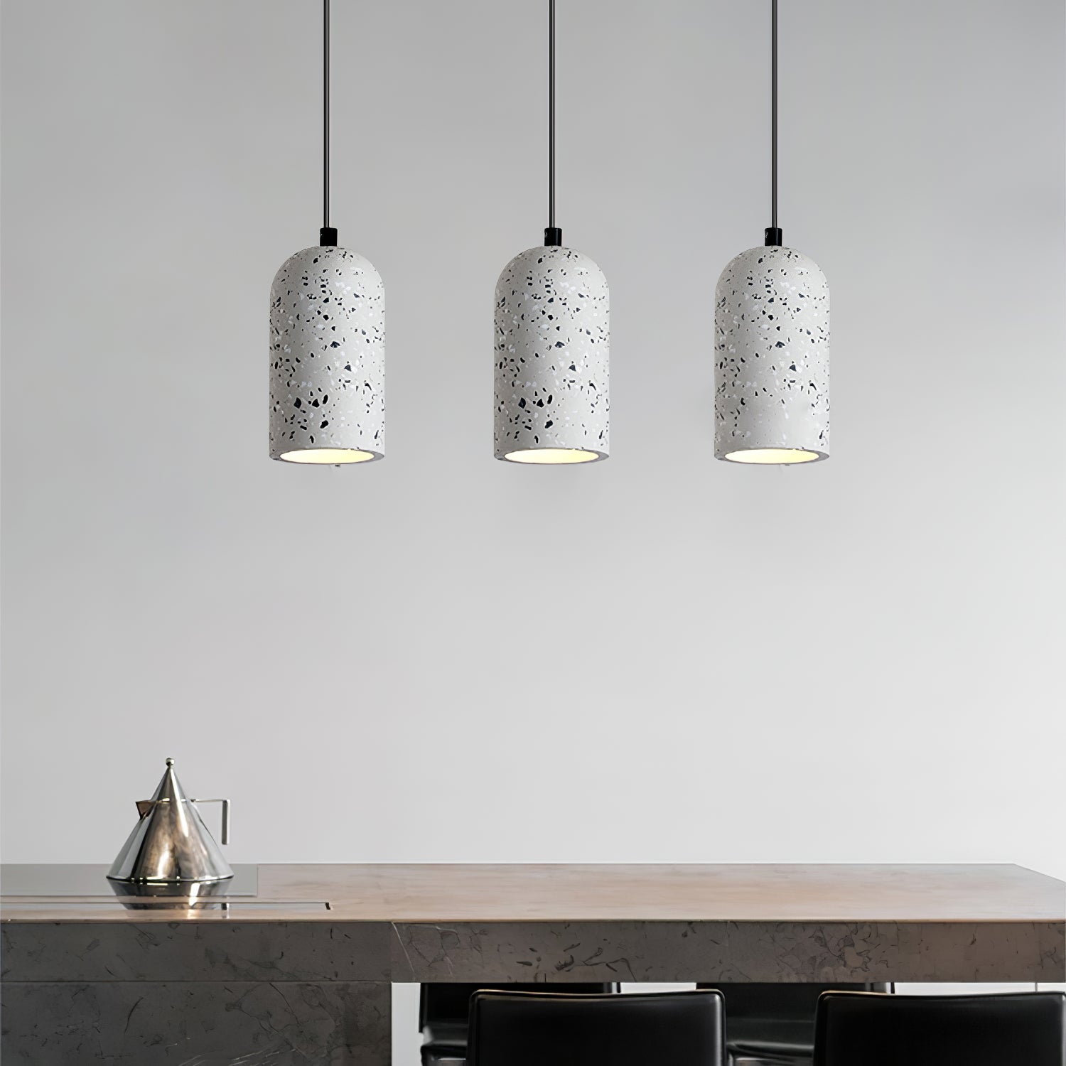 Zeloran Terrazzo Industrie-Pendelleuchte-Letslighting
