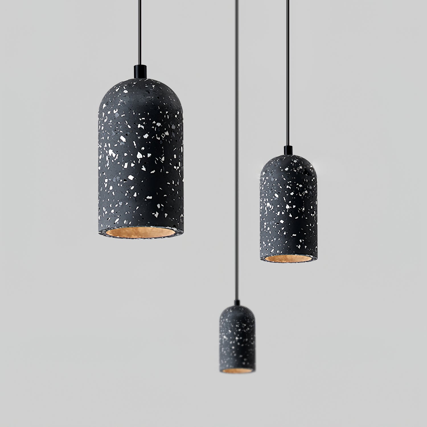 Zeloran Terrazzo Industrie-Pendelleuchte-Letslighting
