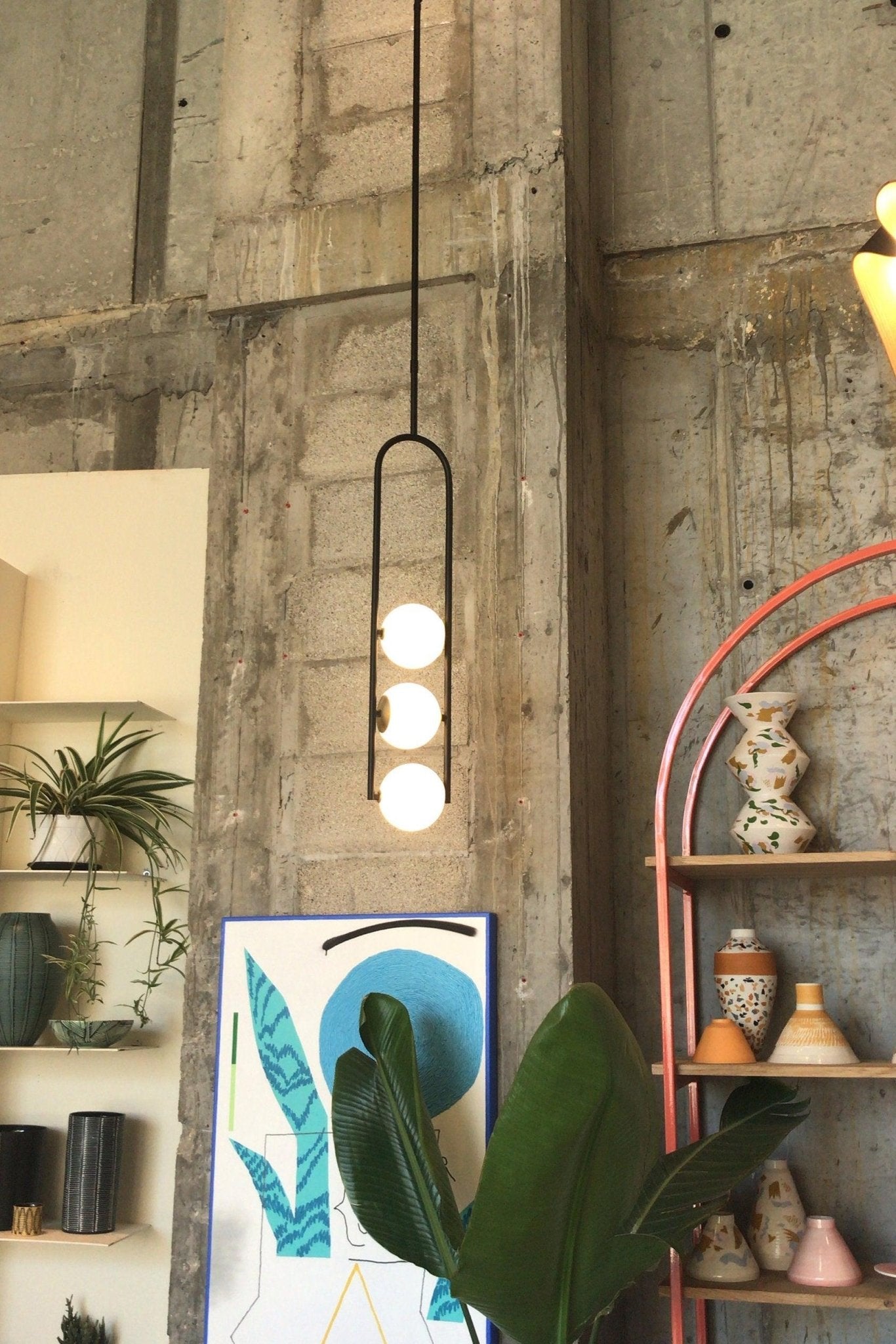 Evelaris Moderne Nordische Kunstglas-Pendelleuchte-Letslighting