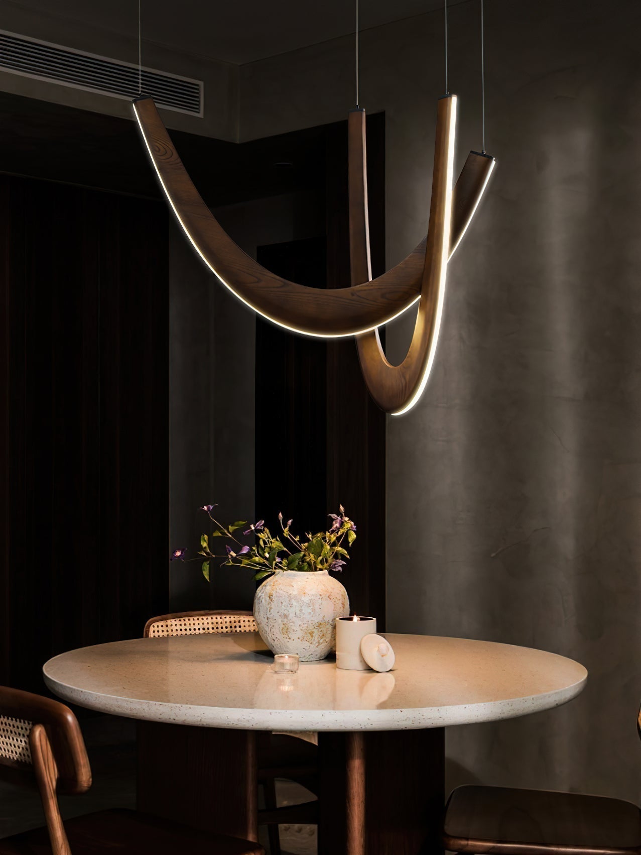 Lumora Holz Pendelleuchte-Letslighting