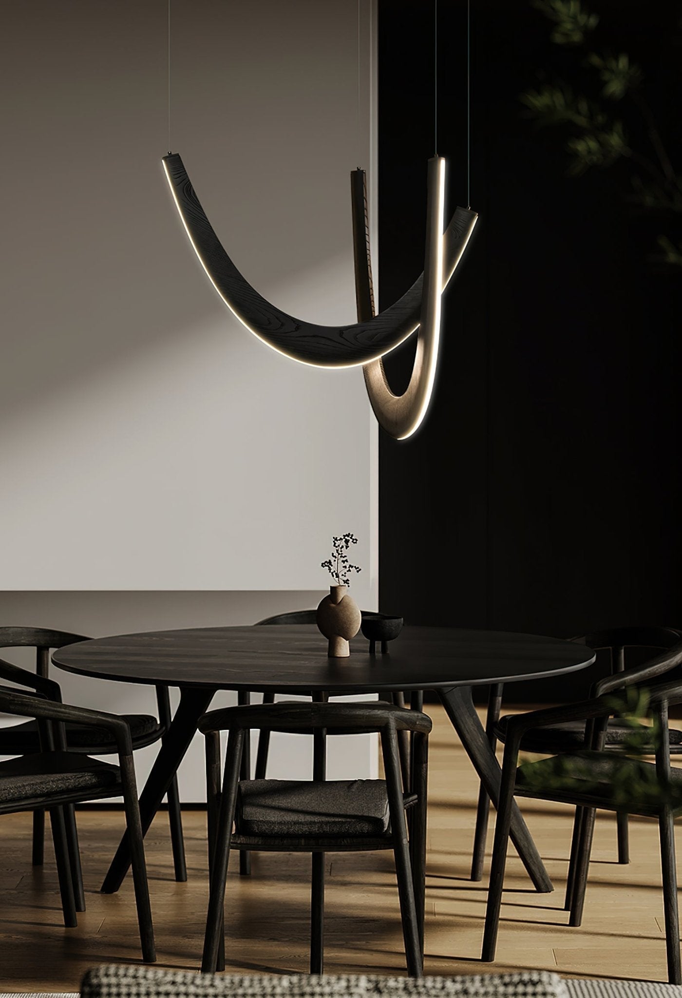 Lumora Holz Pendelleuchte-Letslighting