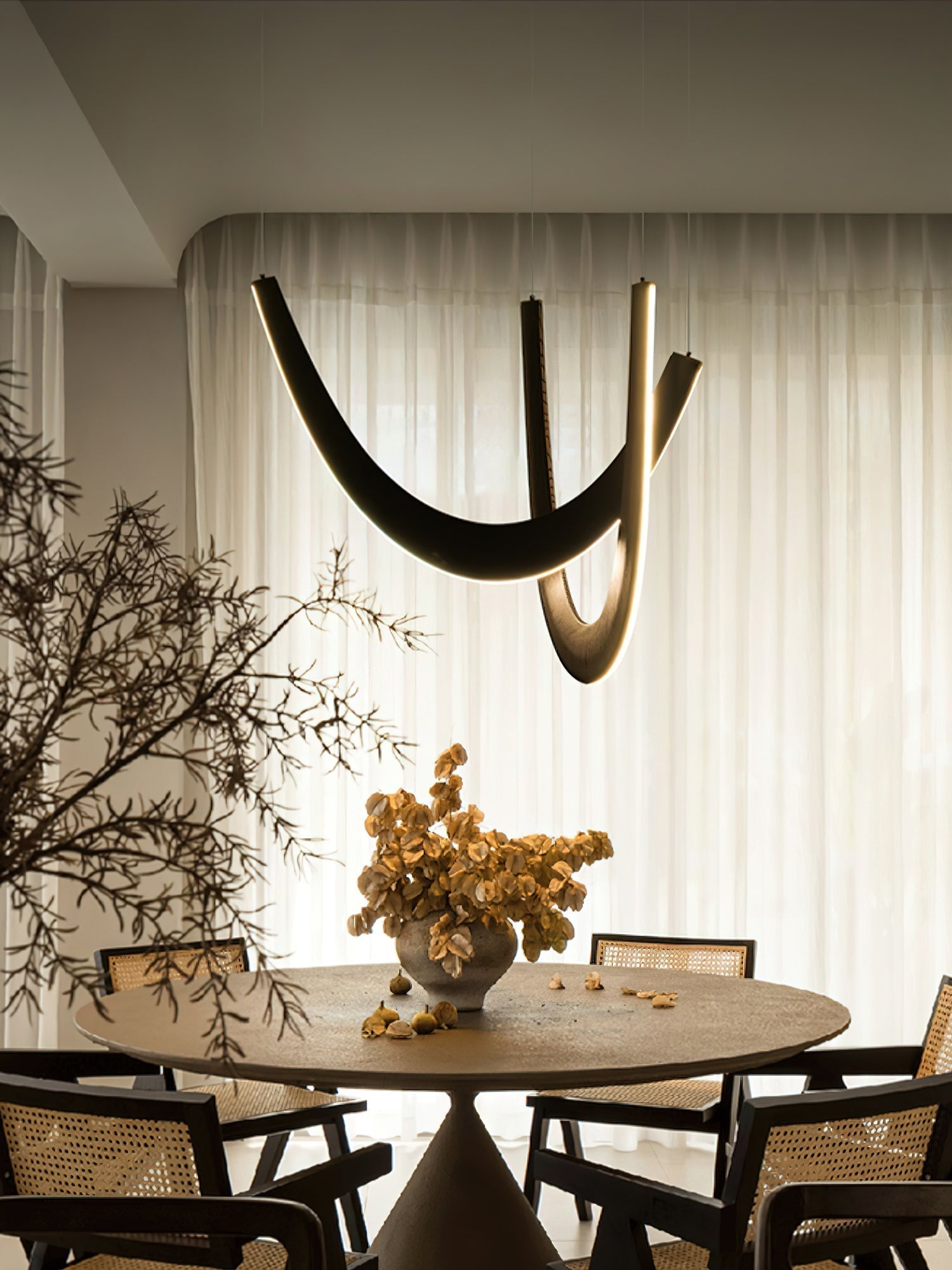 Lumora Holz Pendelleuchte-Letslighting