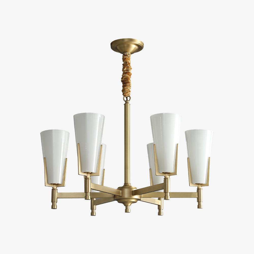 Gleam Luxus Messing Kronleuchter-Letslighting