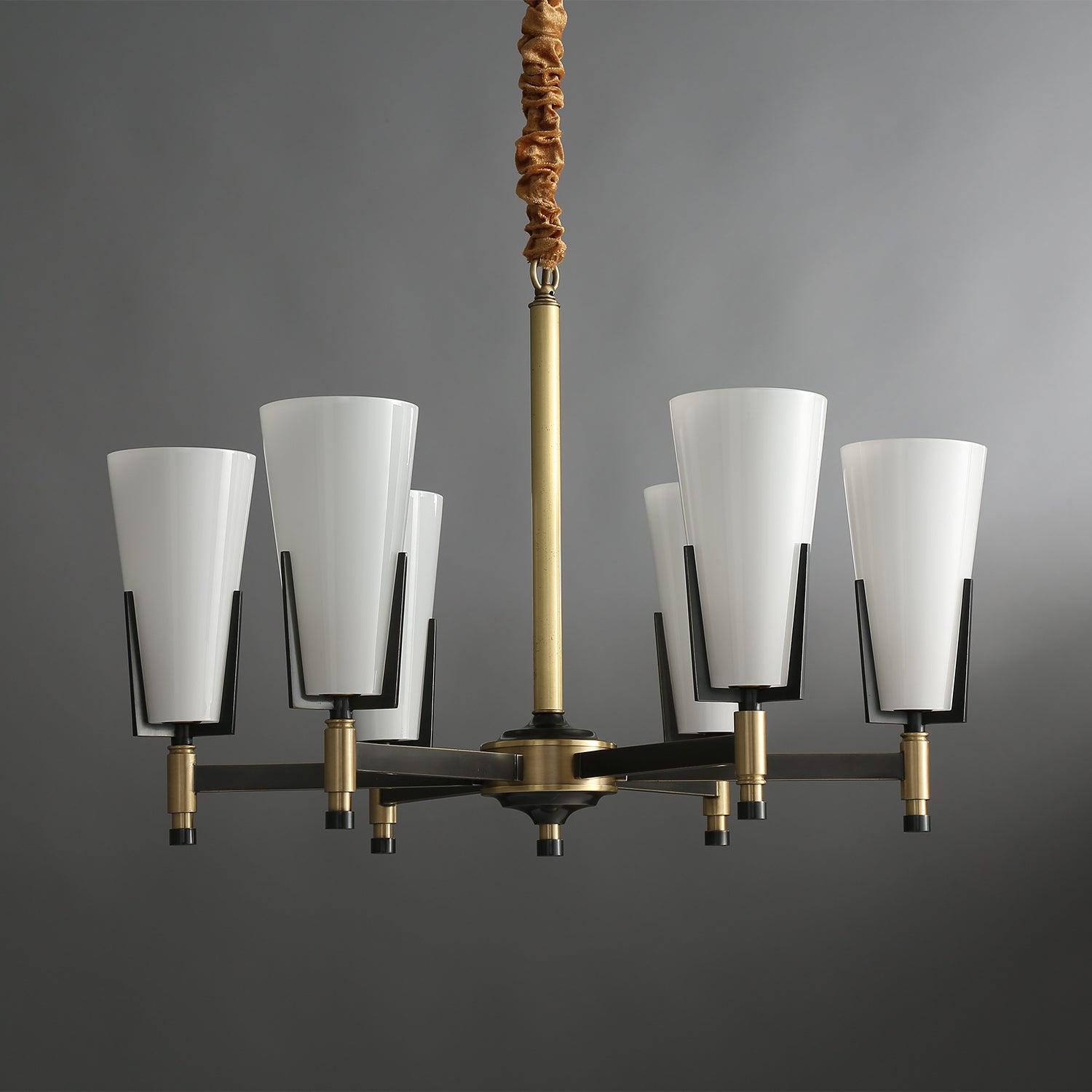 Gleam Luxus Messing Kronleuchter-Letslighting