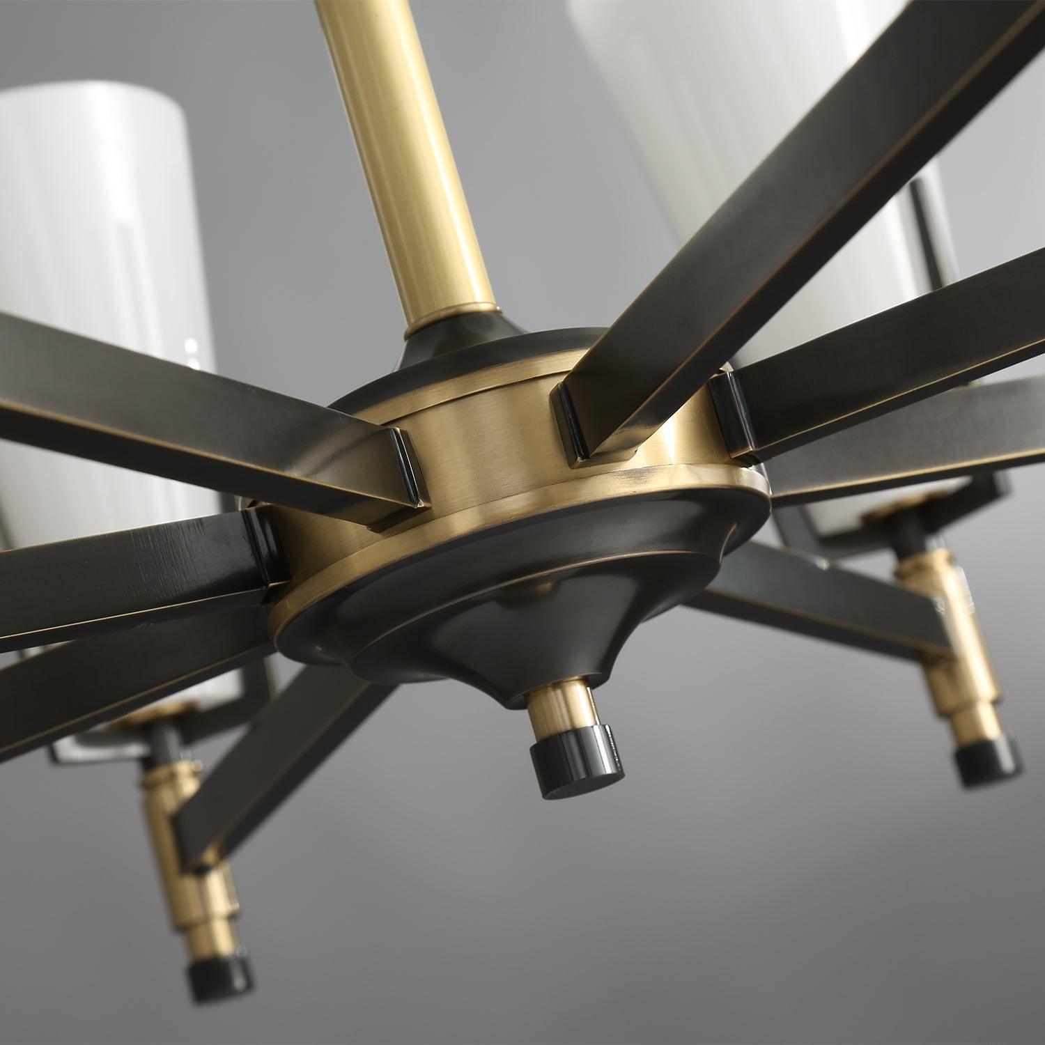 Gleam Luxus Messing Kronleuchter-Letslighting