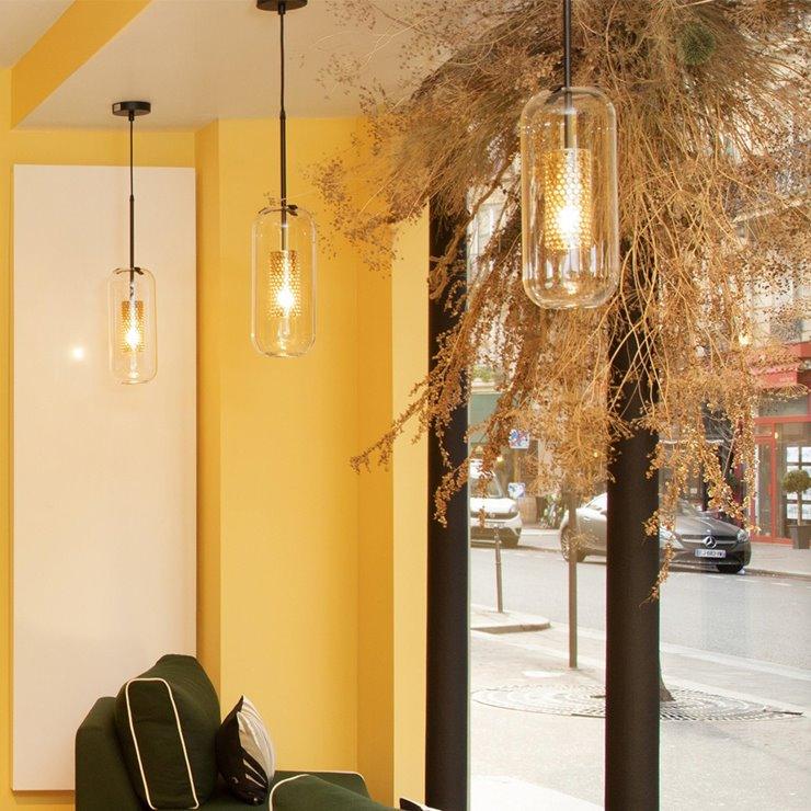 Sypharil Minimalistisch Glas Pendelleuchte-Letslighting