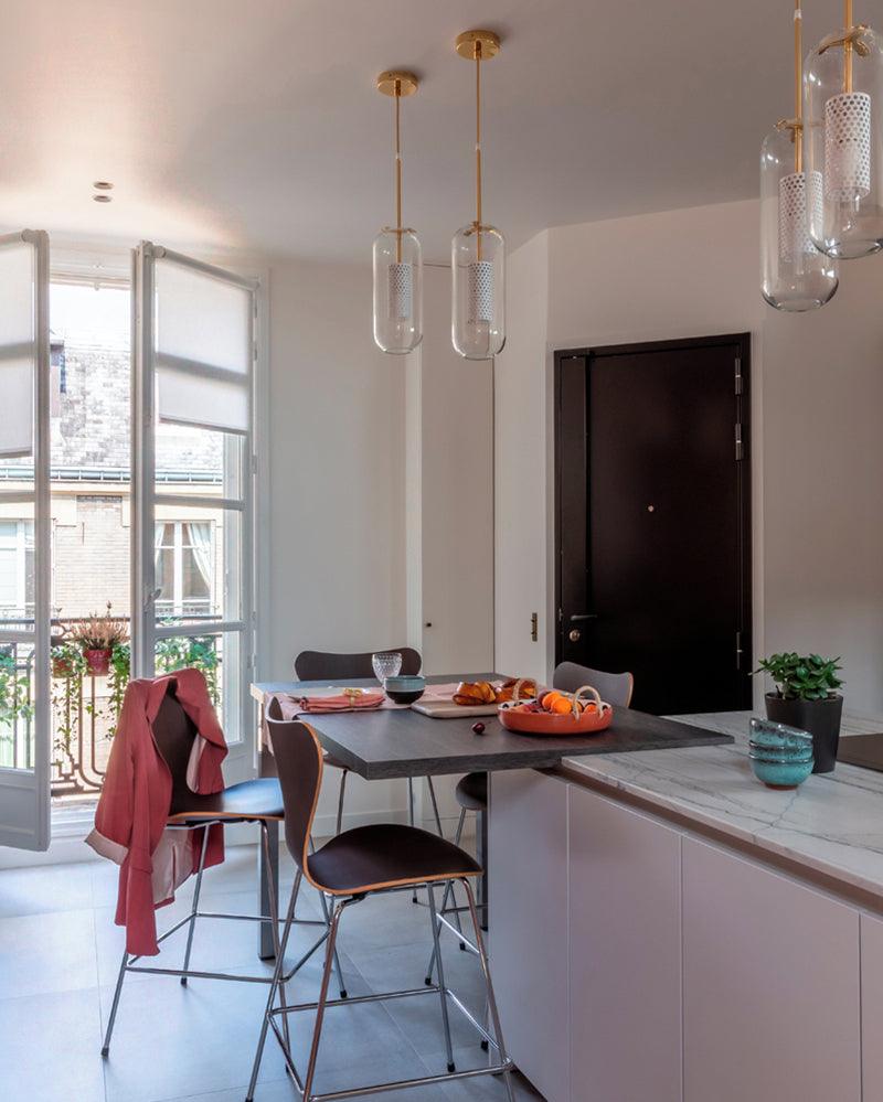 Sypharil Minimalistisch Glas Pendelleuchte-Letslighting