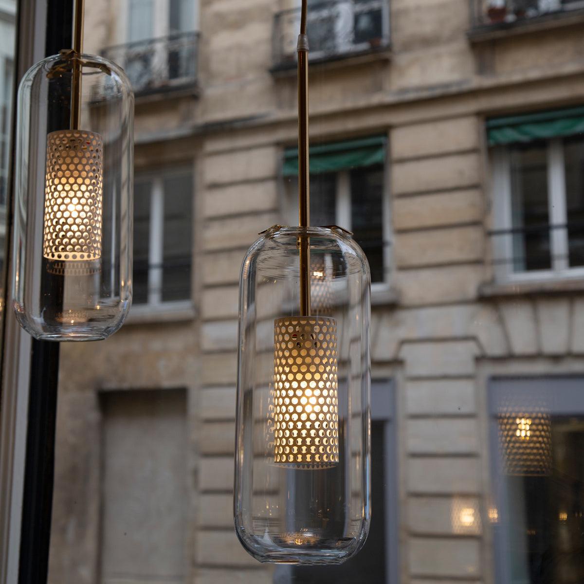 Sypharil Minimalistisch Glas Pendelleuchte-Letslighting