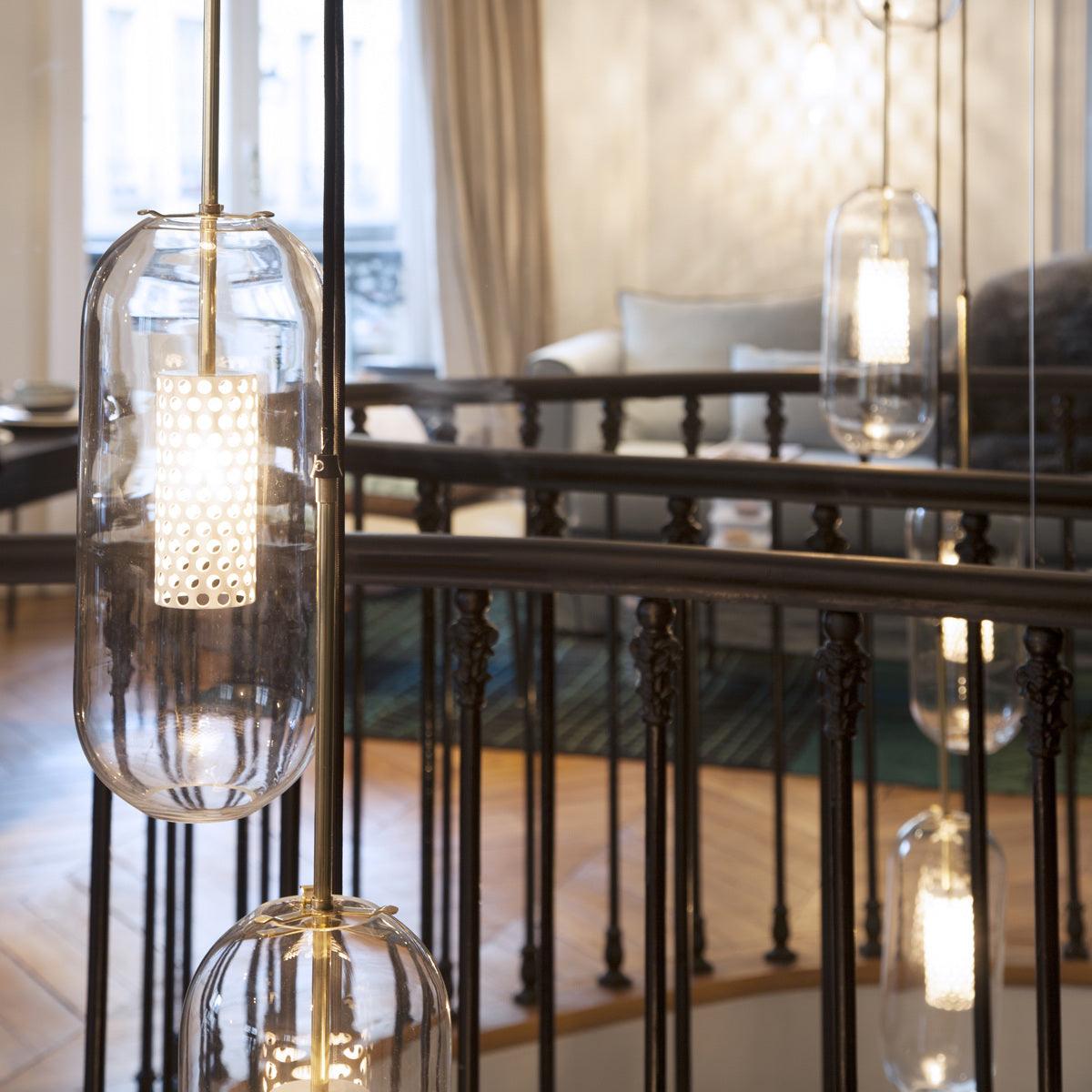 Sypharil Minimalistisch Glas Pendelleuchte-Letslighting