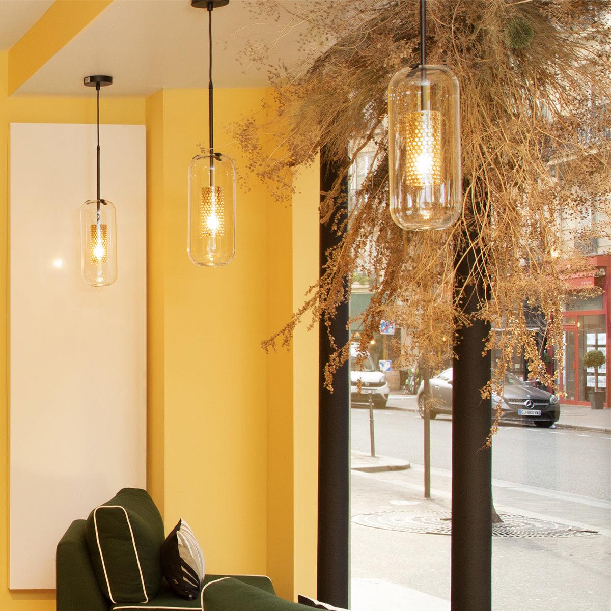Sypharil Minimalistisch Glas Pendelleuchte-Letslighting