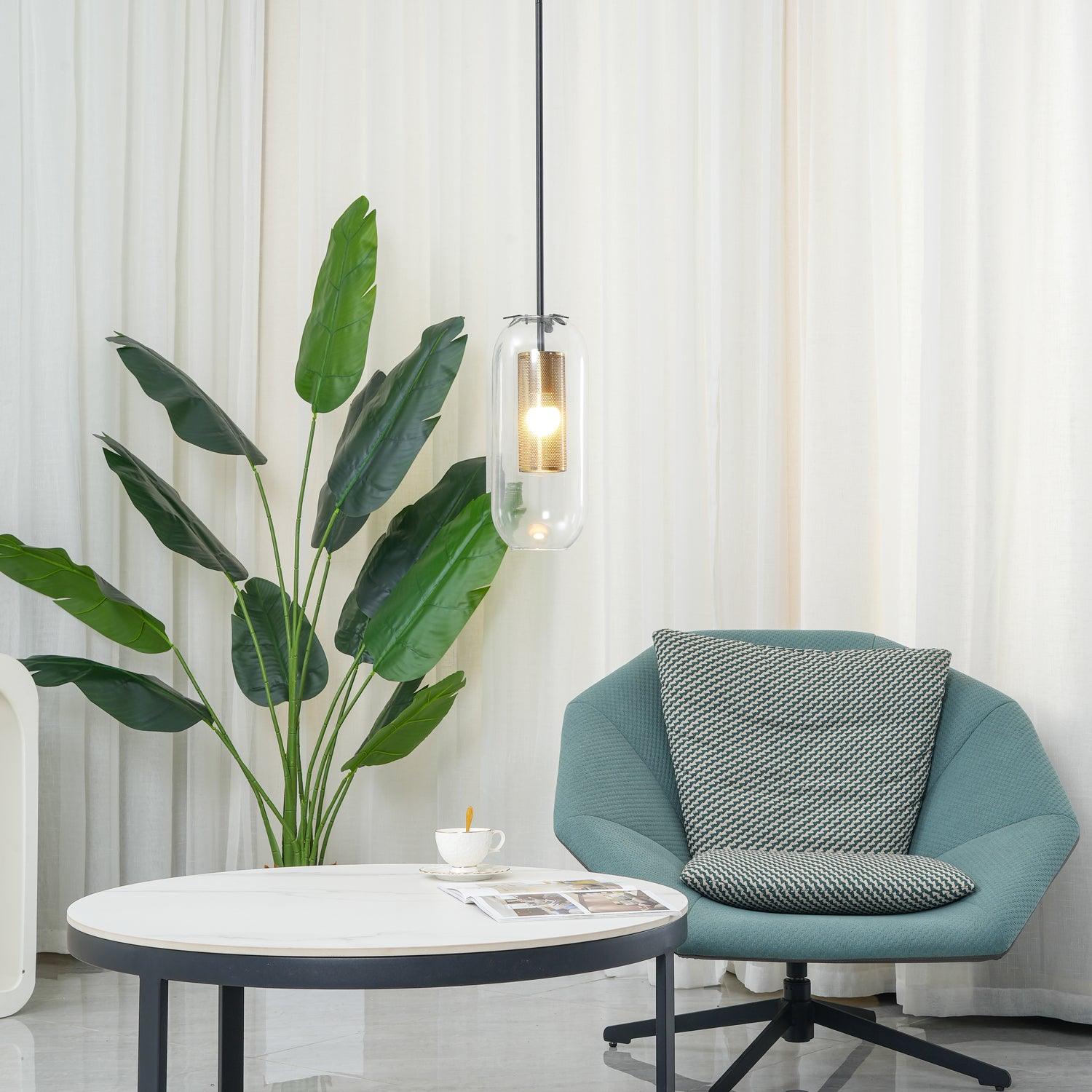 Sypharil Minimalistisch Glas Pendelleuchte-Letslighting