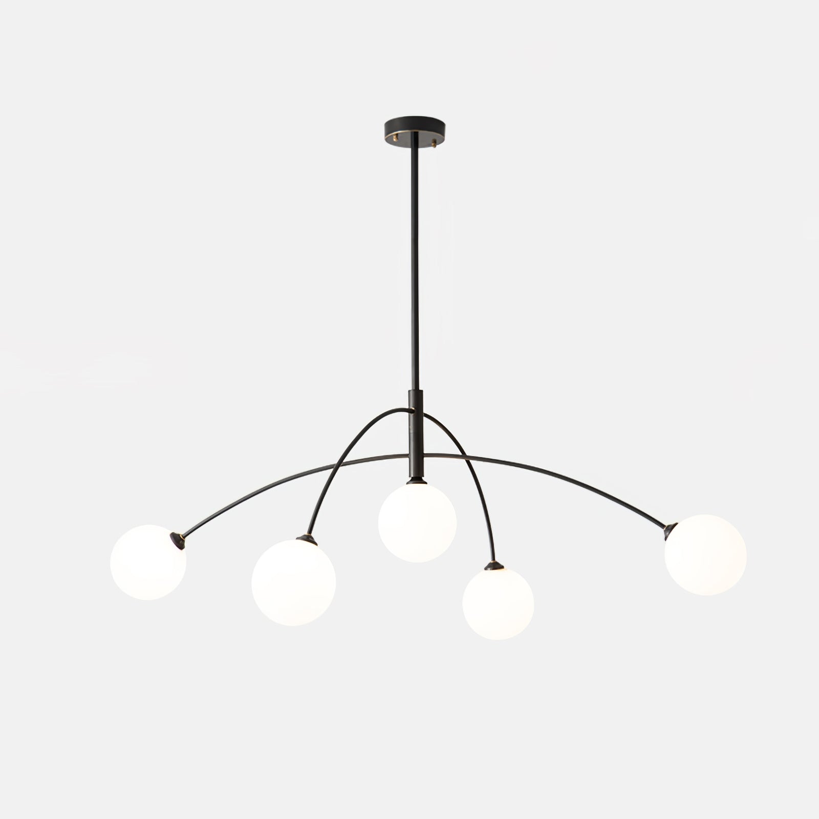Lustra Kronleuchter Valentina Bogen Messing Elegant-Letslighting