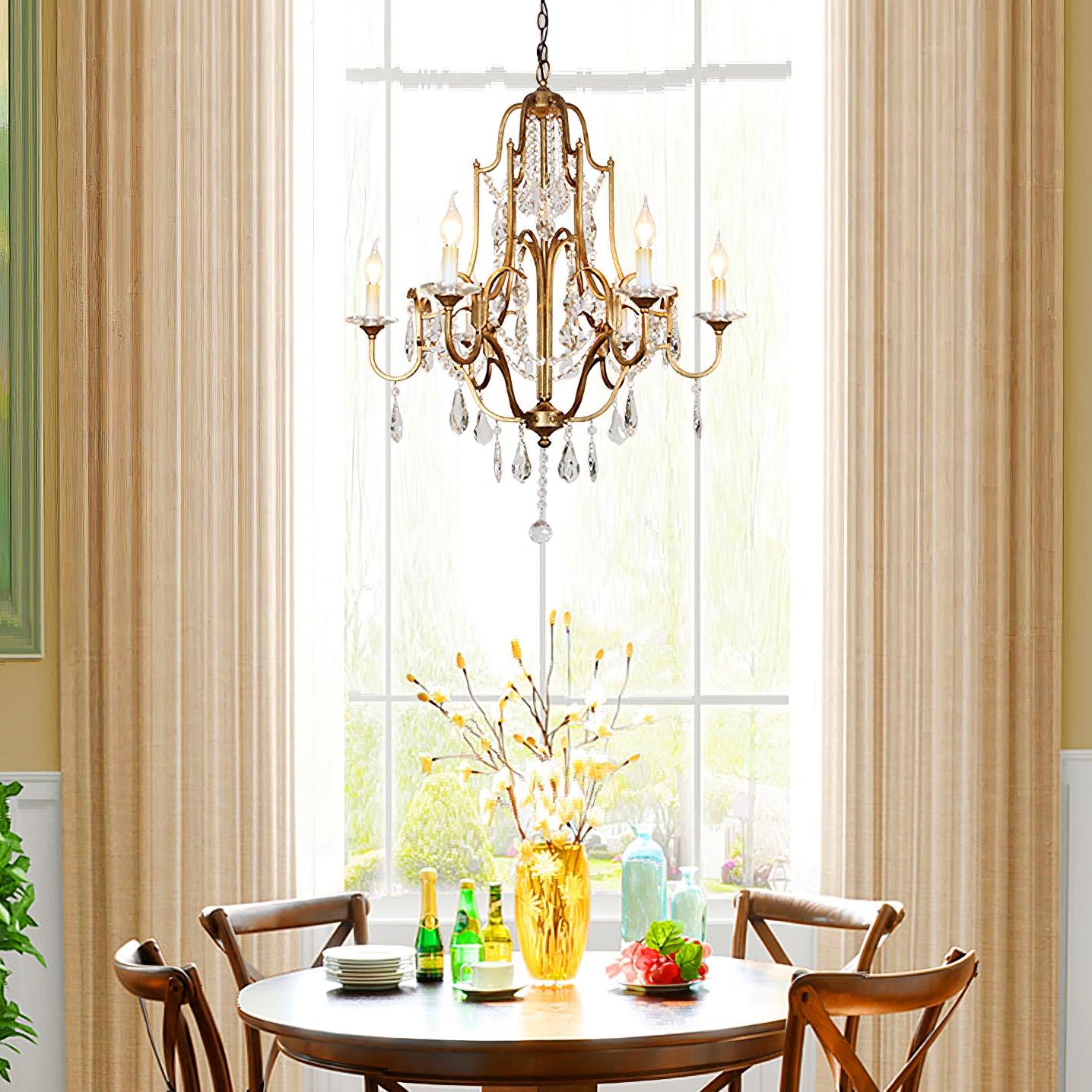Kristy Crystal  Chandelier  Gorgeous Special  Farmhouse