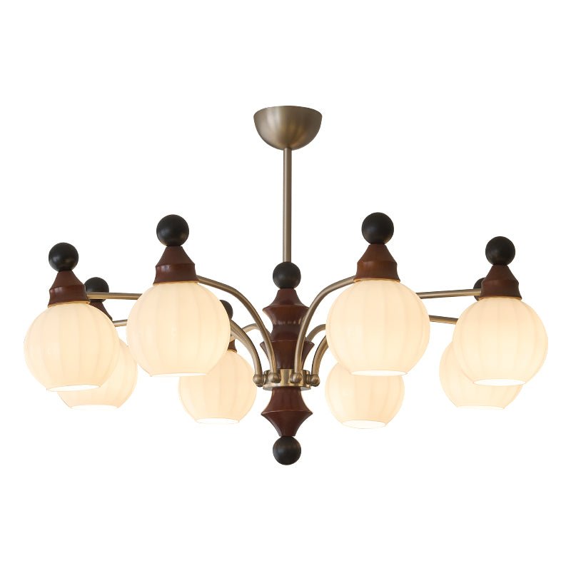 Zosilara Traditioneller Eleganter Holzkronleuchter-Letslighting