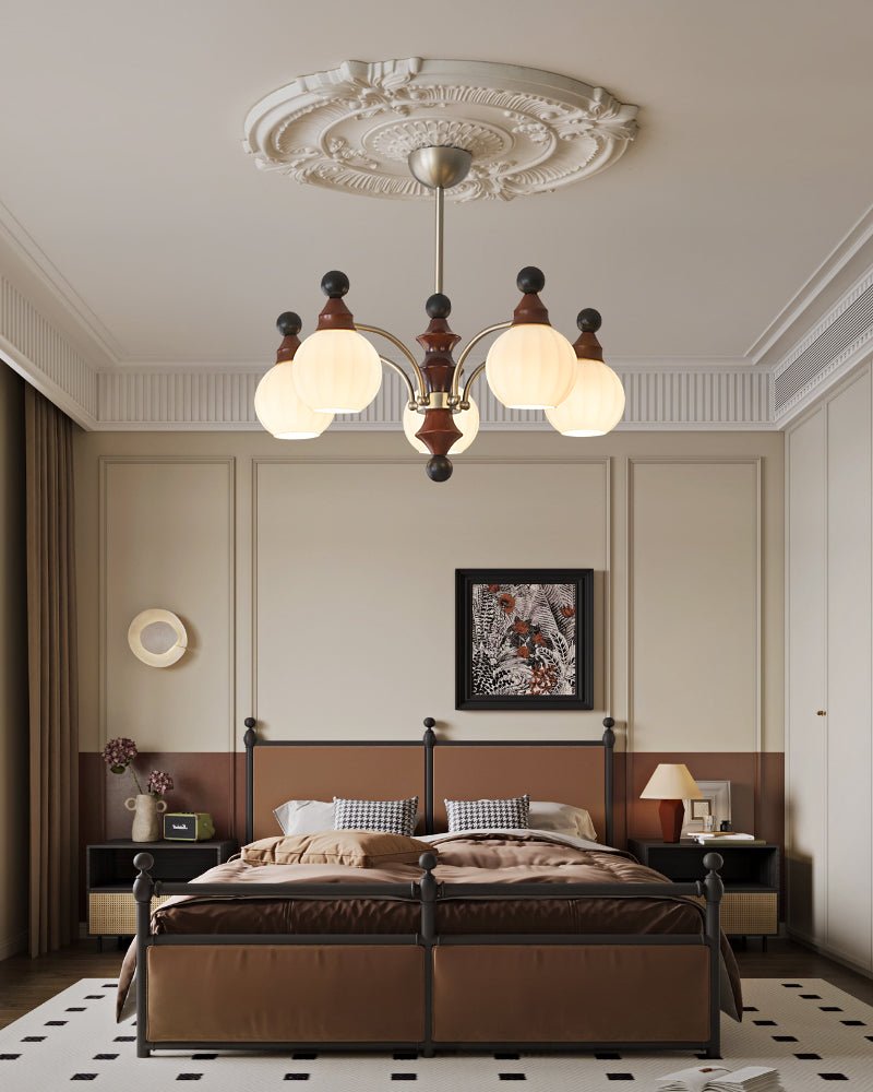 Zosilara Traditioneller Eleganter Holzkronleuchter-Letslighting