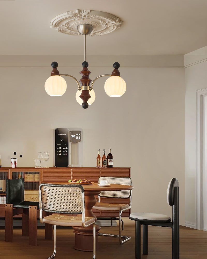 Zosilara Traditioneller Eleganter Holzkronleuchter-Letslighting