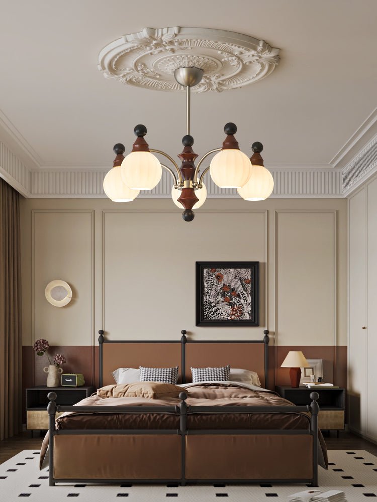 Zosilara Traditioneller Eleganter Holzkronleuchter-Letslighting