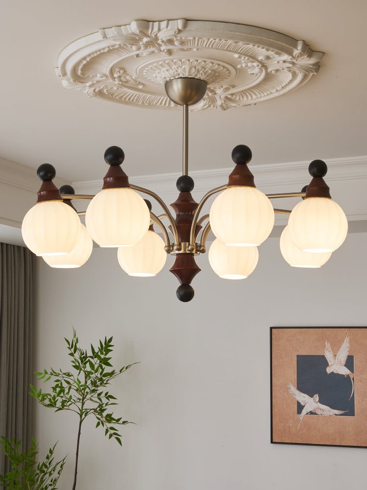 Zosilara Traditioneller Eleganter Holzkronleuchter-Letslighting