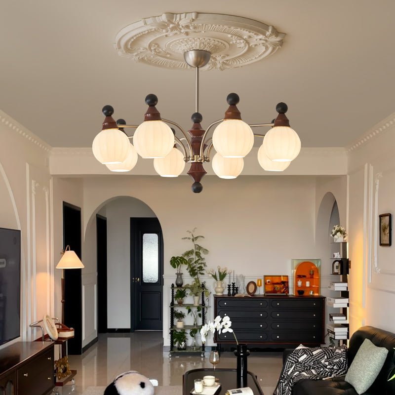 Zosilara Traditioneller Eleganter Holzkronleuchter-Letslighting