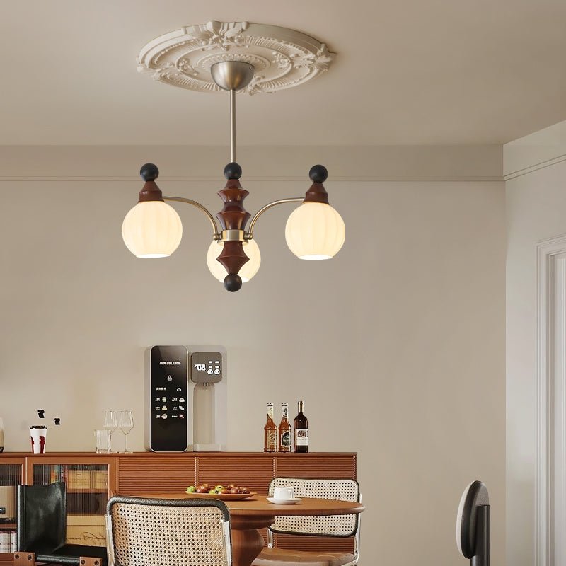 Zosilara Traditioneller Eleganter Holzkronleuchter-Letslighting