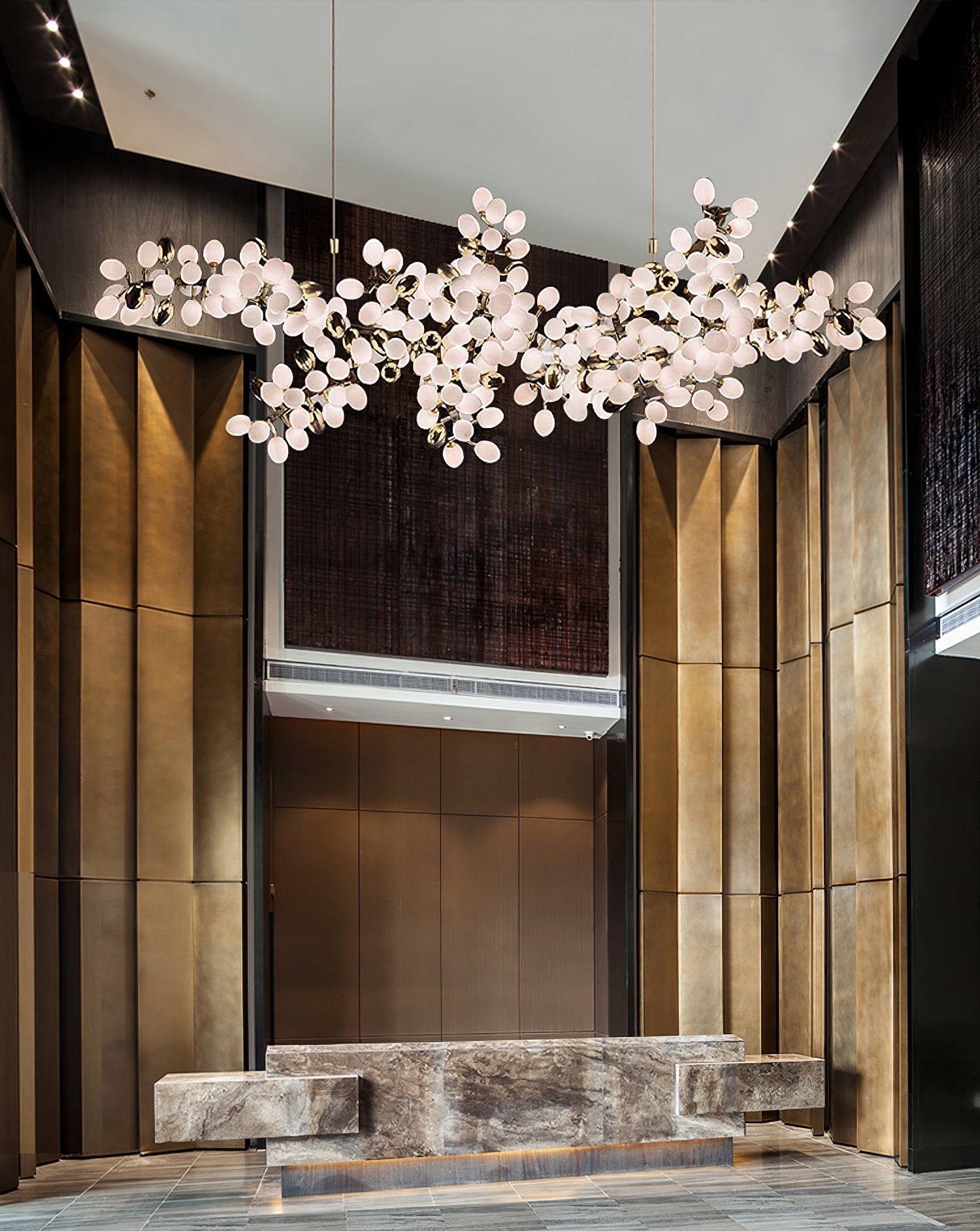 Cithaila Postmoderner Luxus Trauben Glas Kronleuchter-Letslighting