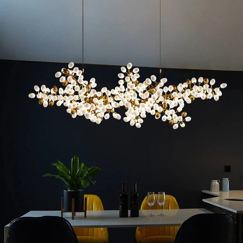 Cithaila Postmoderner Luxus Trauben Glas Kronleuchter-Letslighting