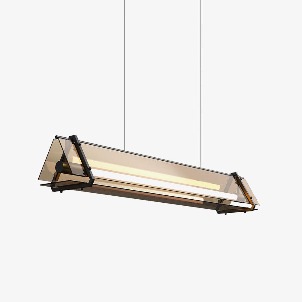 Lunaris Glas Minimalistische Pendelleuchte-Letslighting