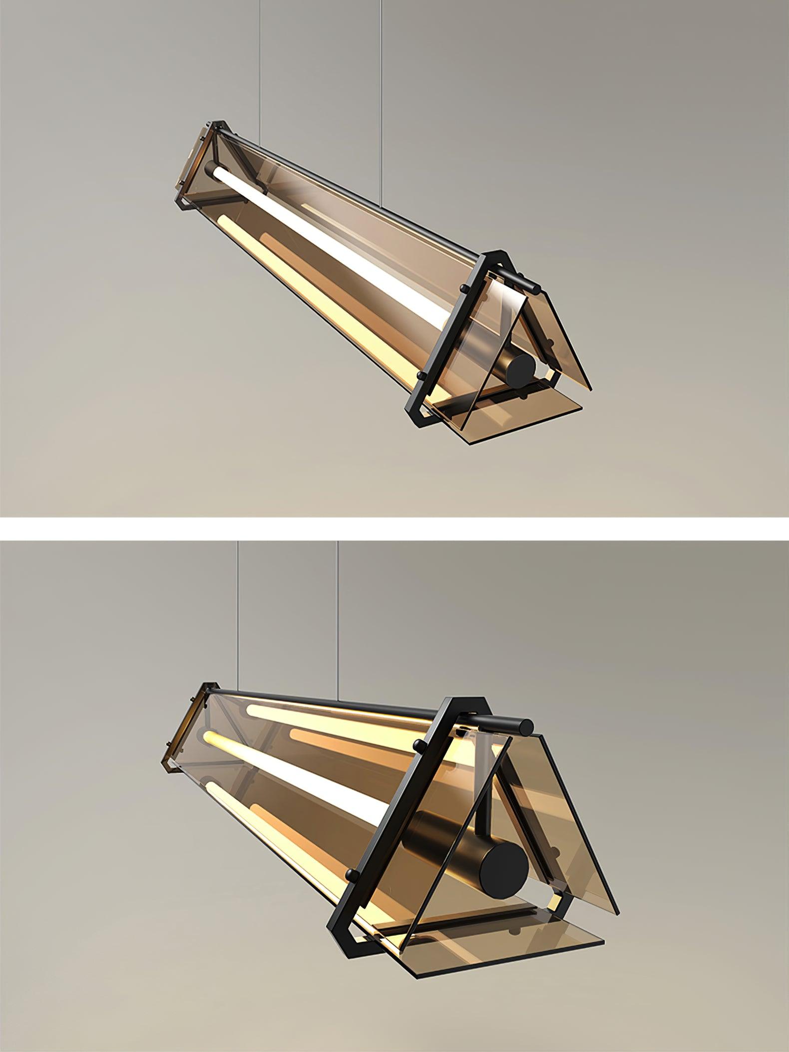 Lunaris Glas Minimalistische Pendelleuchte-Letslighting