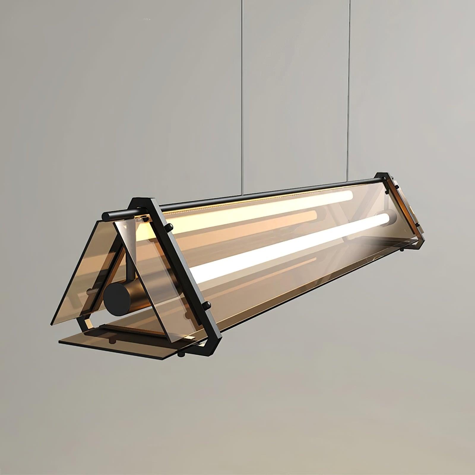 Lunaris Glas Minimalistische Pendelleuchte-Letslighting