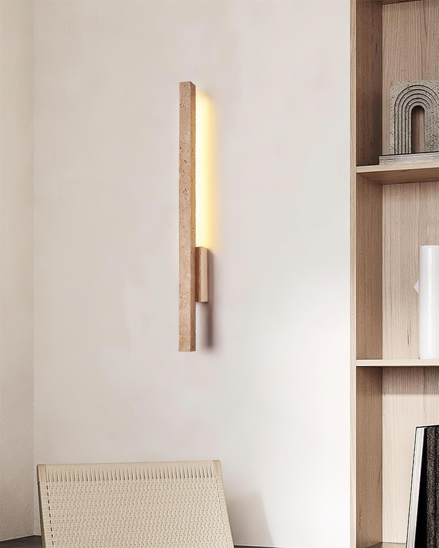 Opalyn Slim Travertine Wall Lamp - Letslighting