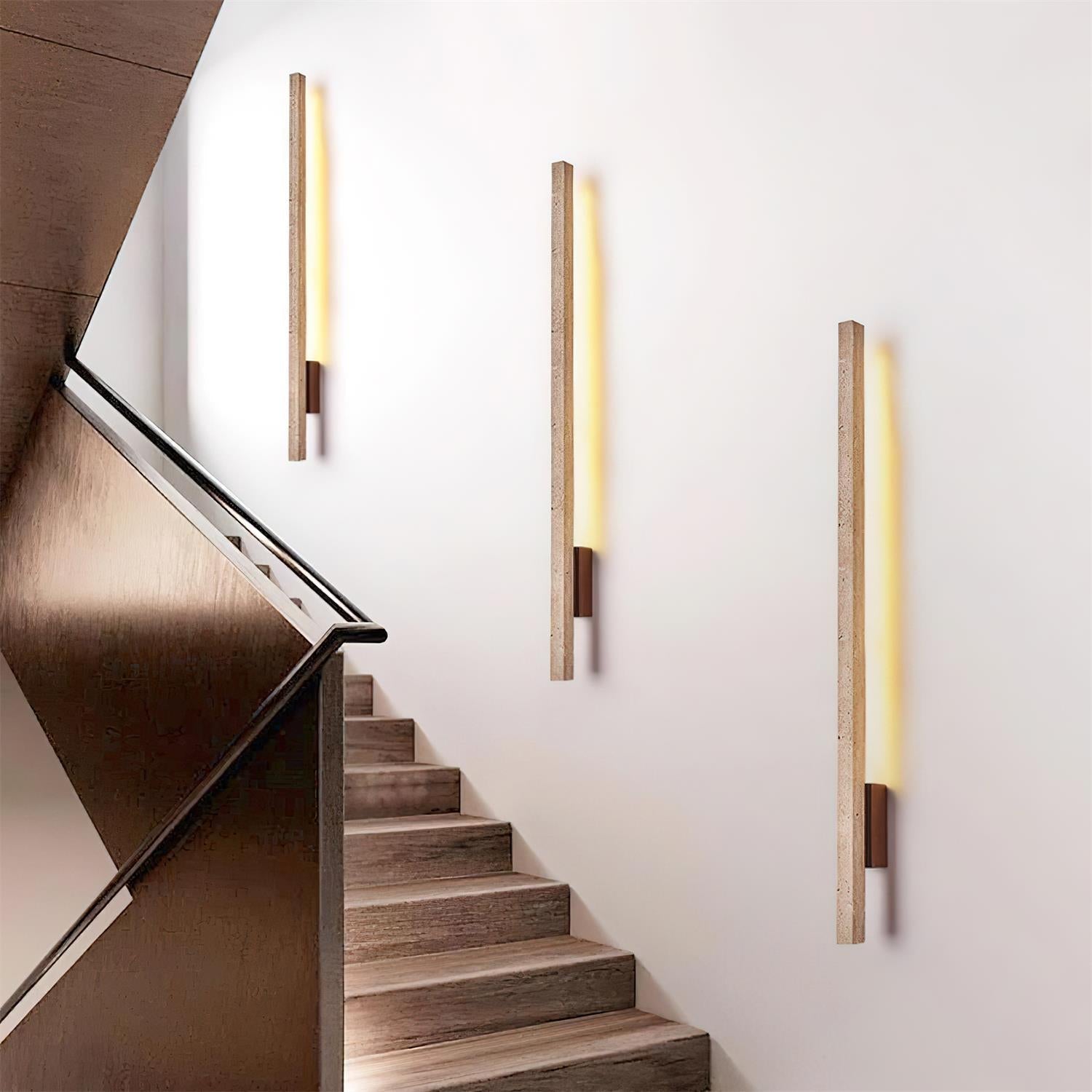 Opalyn Slim Travertine Wall Lamp - Letslighting