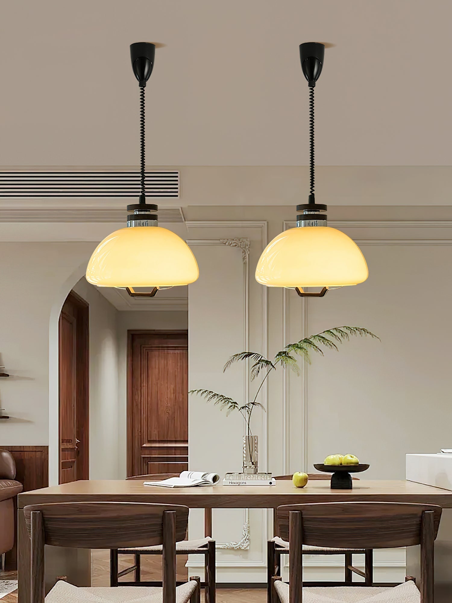 Avvinel Nordic Art Pudding Holz Pendelleuchte-Letslighting