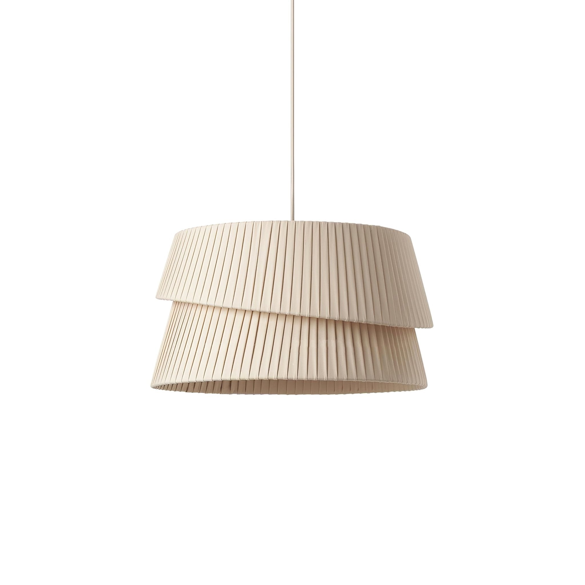 Ilira Premium Eleganz Twist Stoff Pendelleuchte-Letslighting