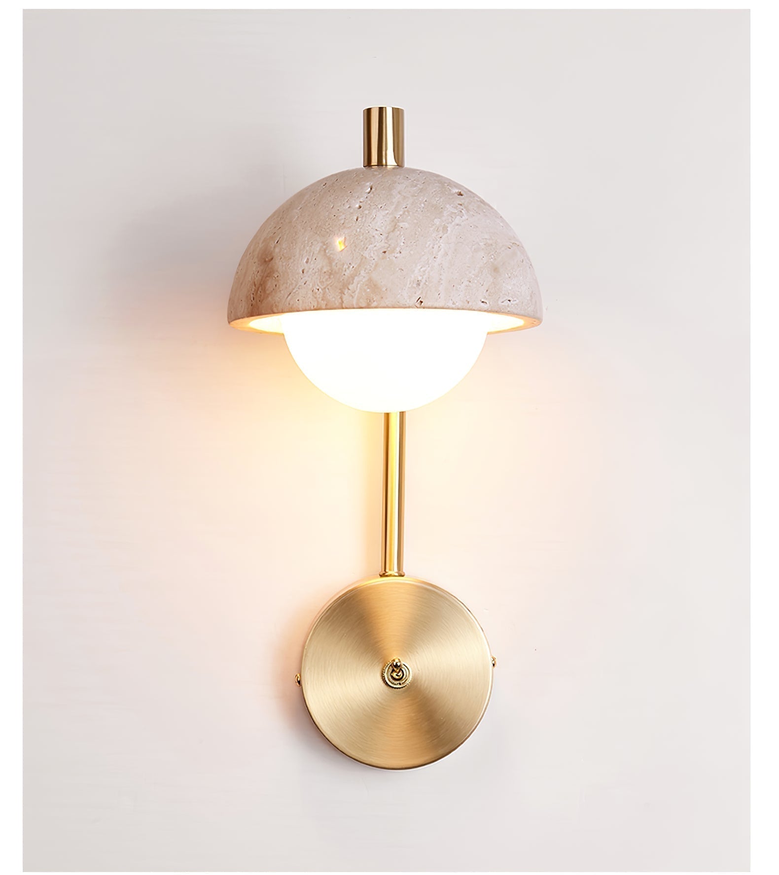 Ormaren Travertine Wall Light - Blowlighting