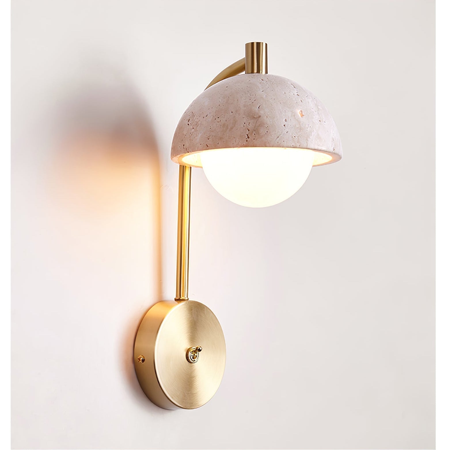 Ormaren Travertine Wall Light - Blowlighting