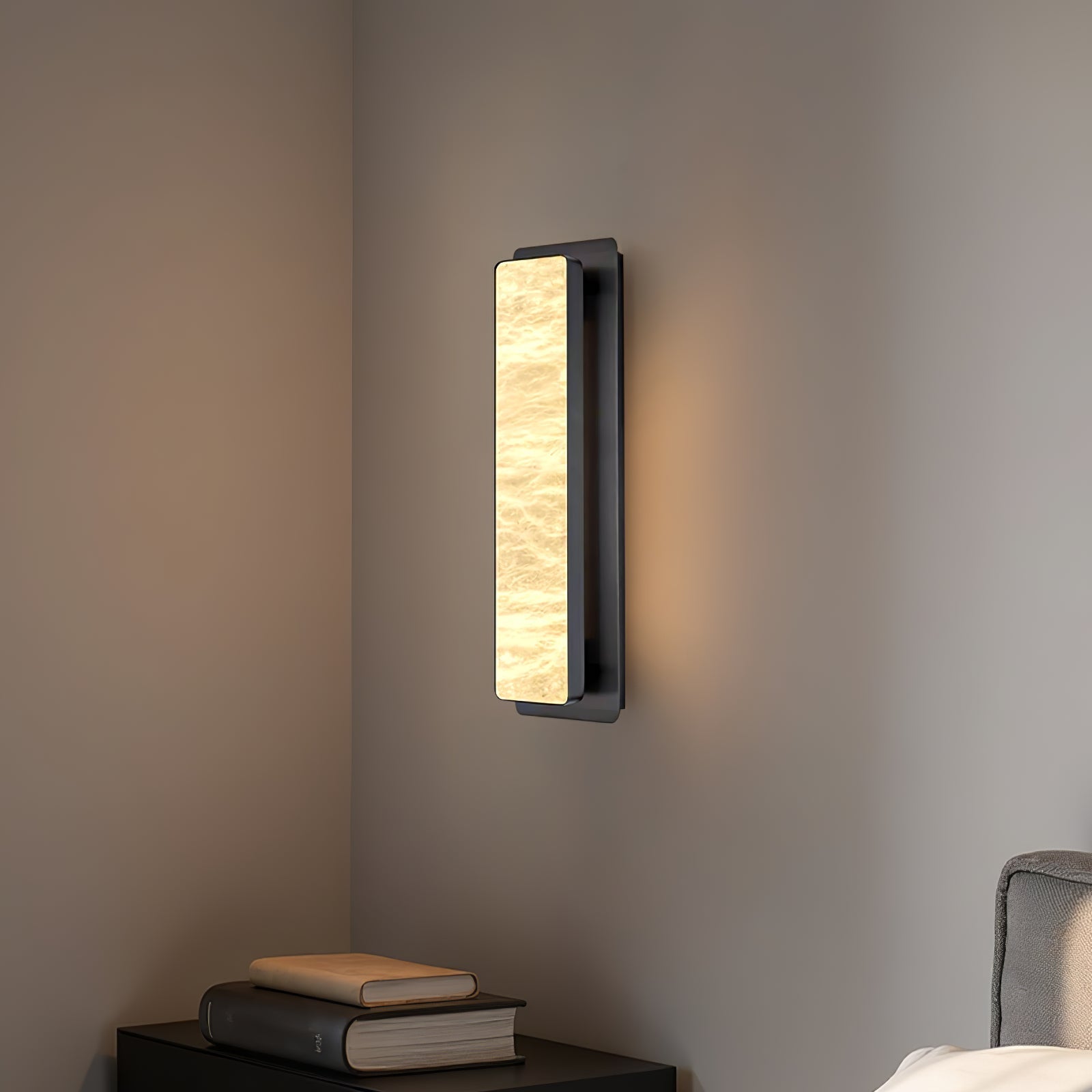 Ollore Linear Alabaster Wall Light - Neutralighting