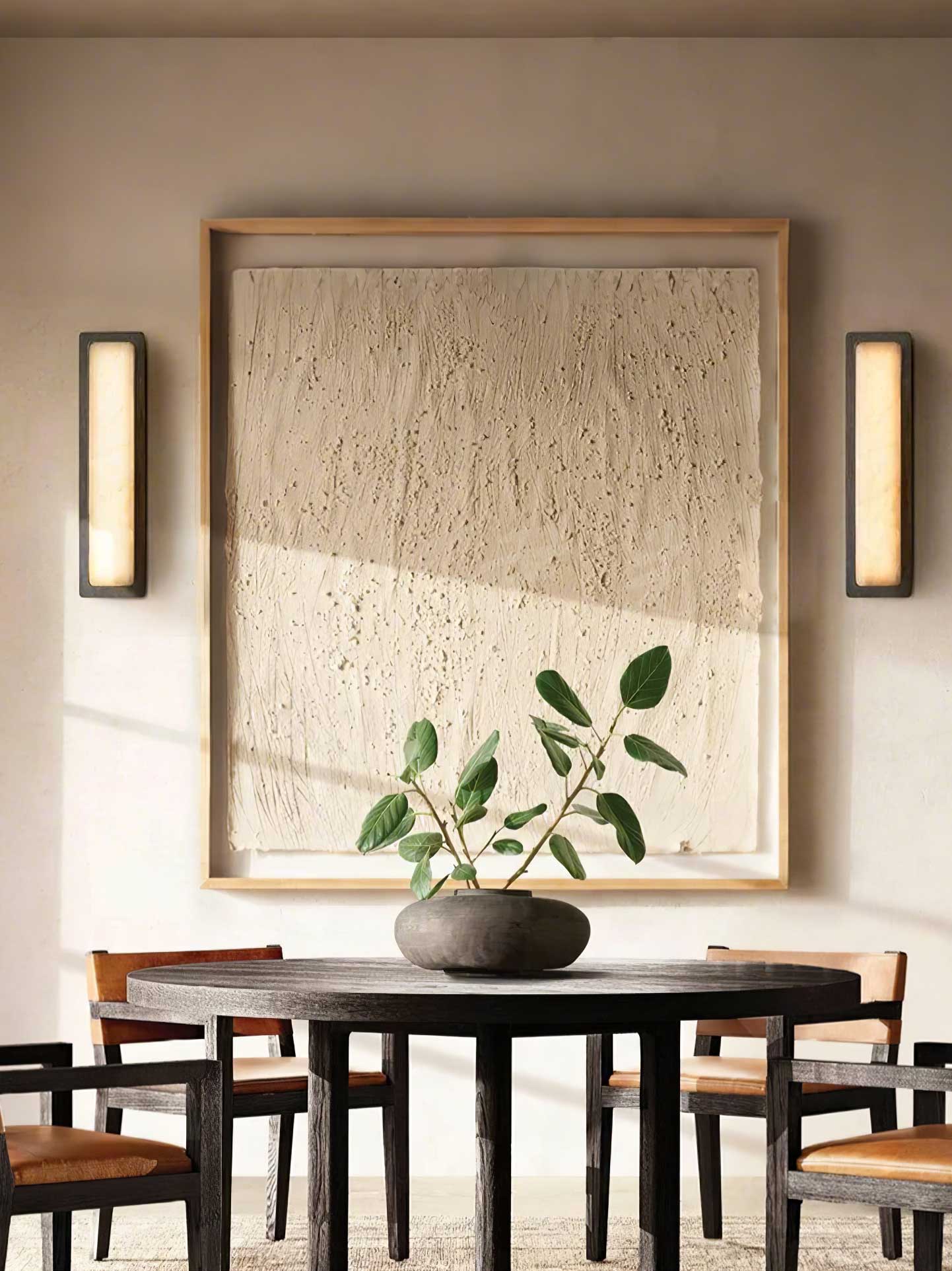 Ollore Linear Alabaster Wall Light - Neutralighting