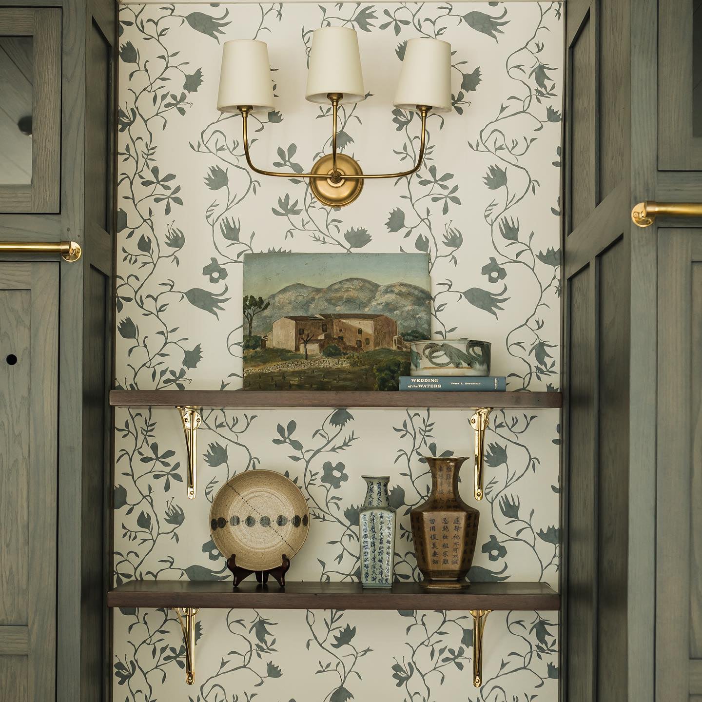 Olvaror Industrielle Vintage-Wandleuchte aus Stoff-Letslighting