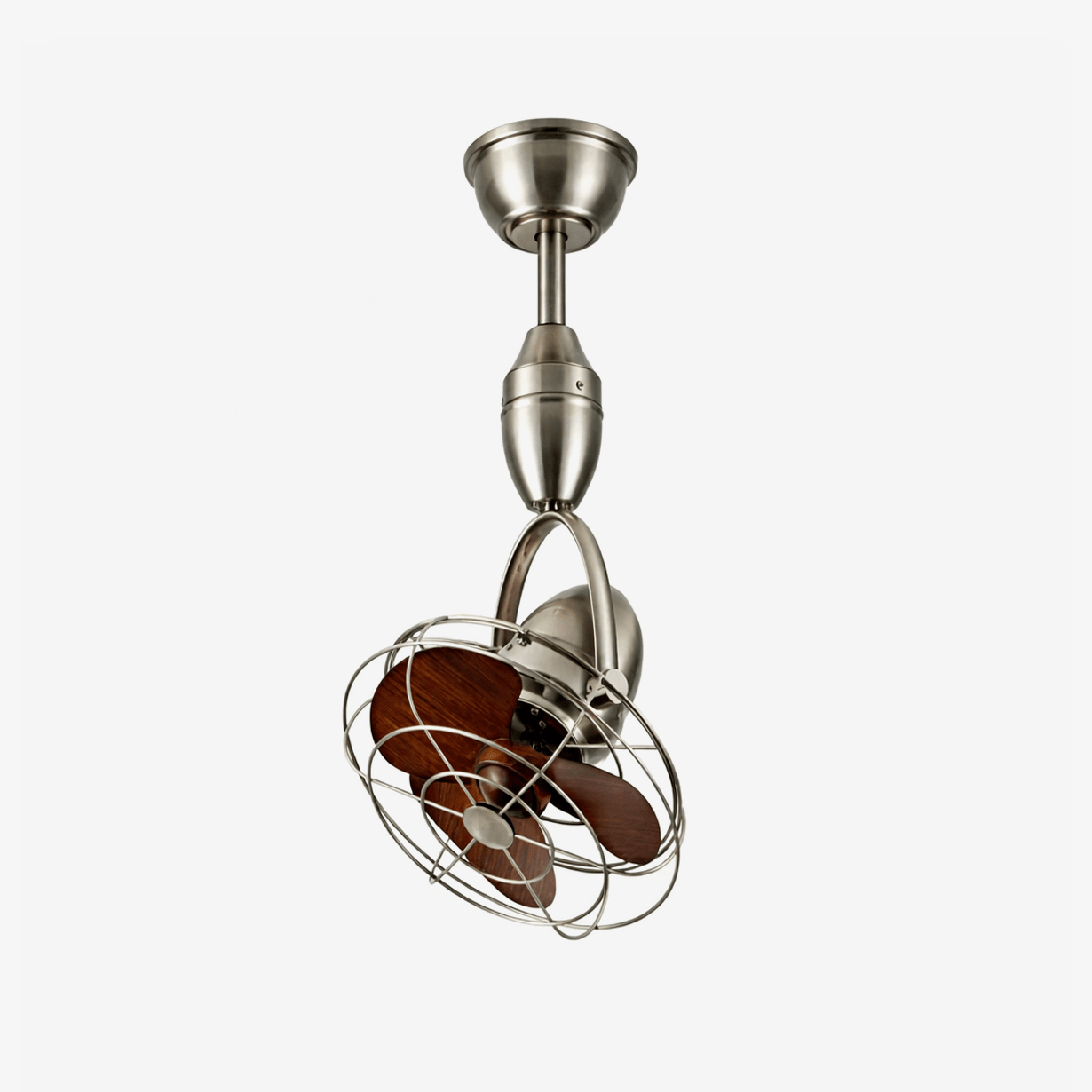 Winston Klassischer Industrieller Deckenventilator in einem modernen Wohnraum