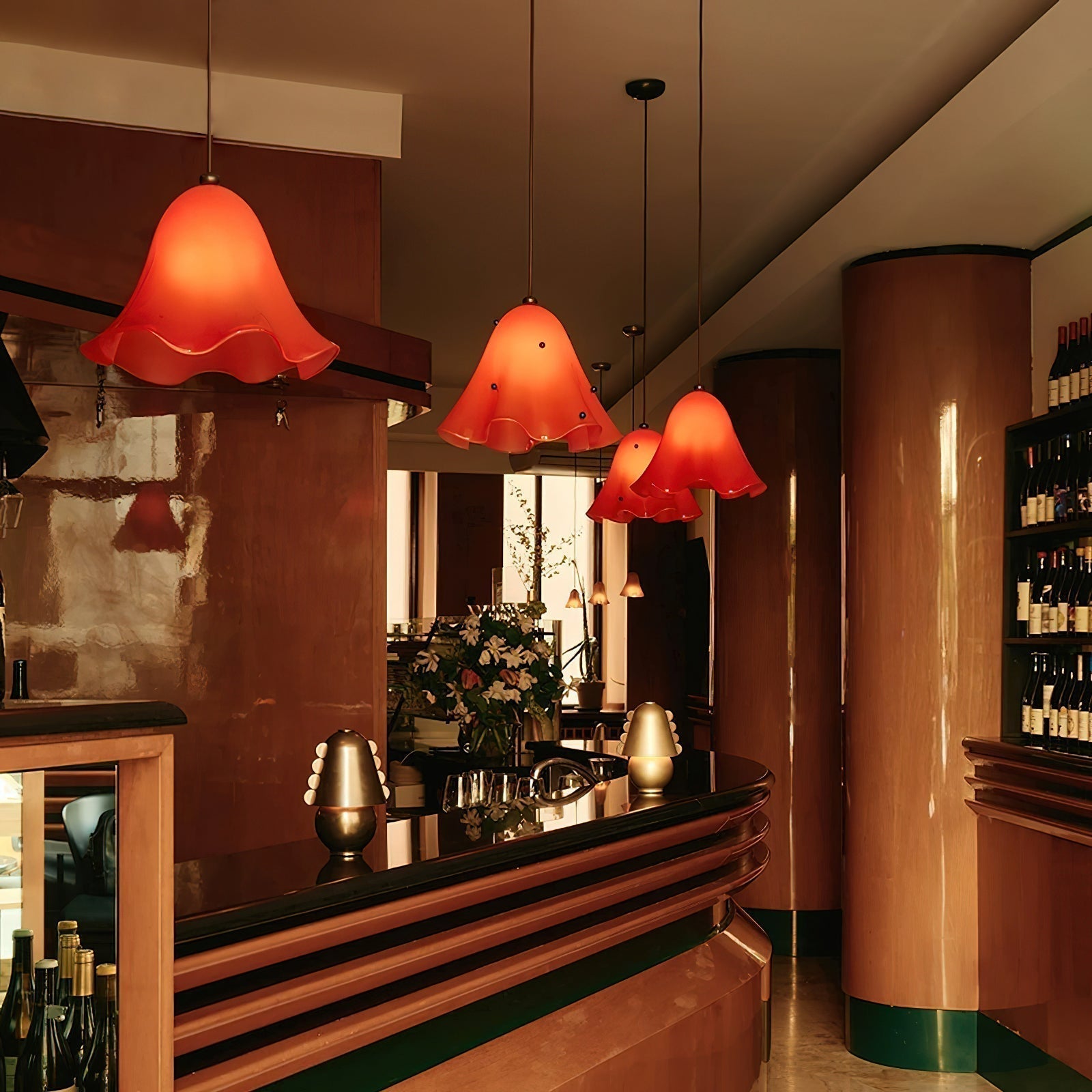 Liora Bell Glass Pendant Light - Letslighting