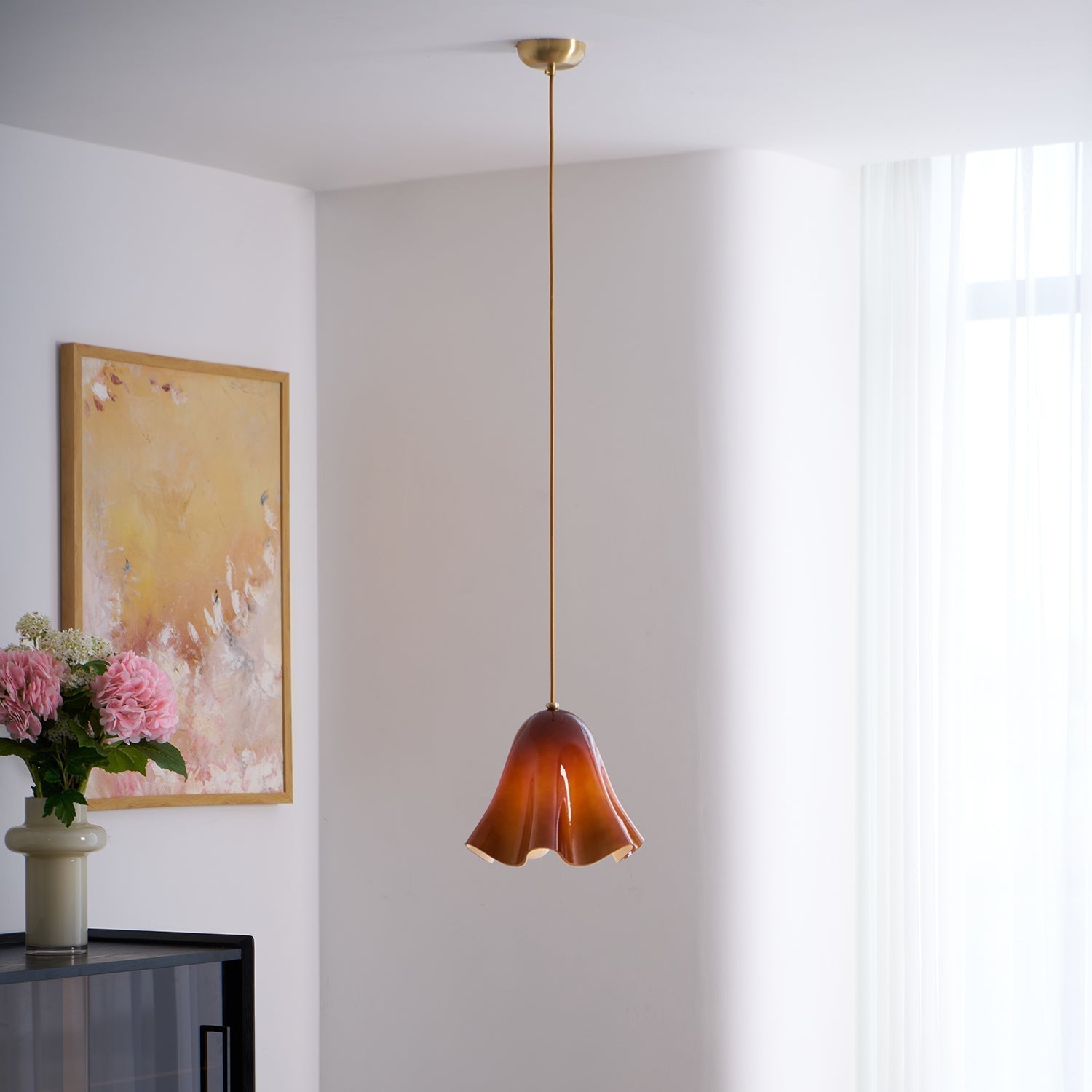 Liora Bell Glass Pendant Light - Letslighting
