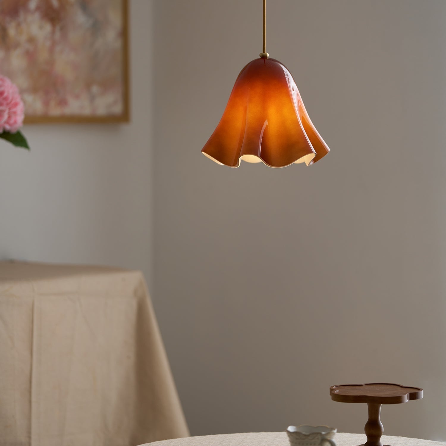 Liora Bell Glass Pendant Light - Letslighting
