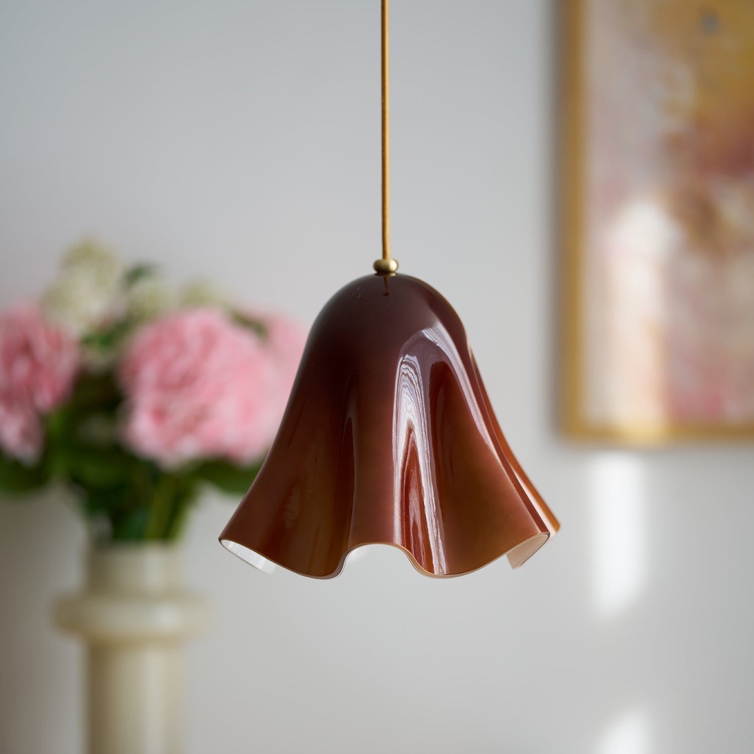 Liora Bell Glass Pendant Light - Letslighting