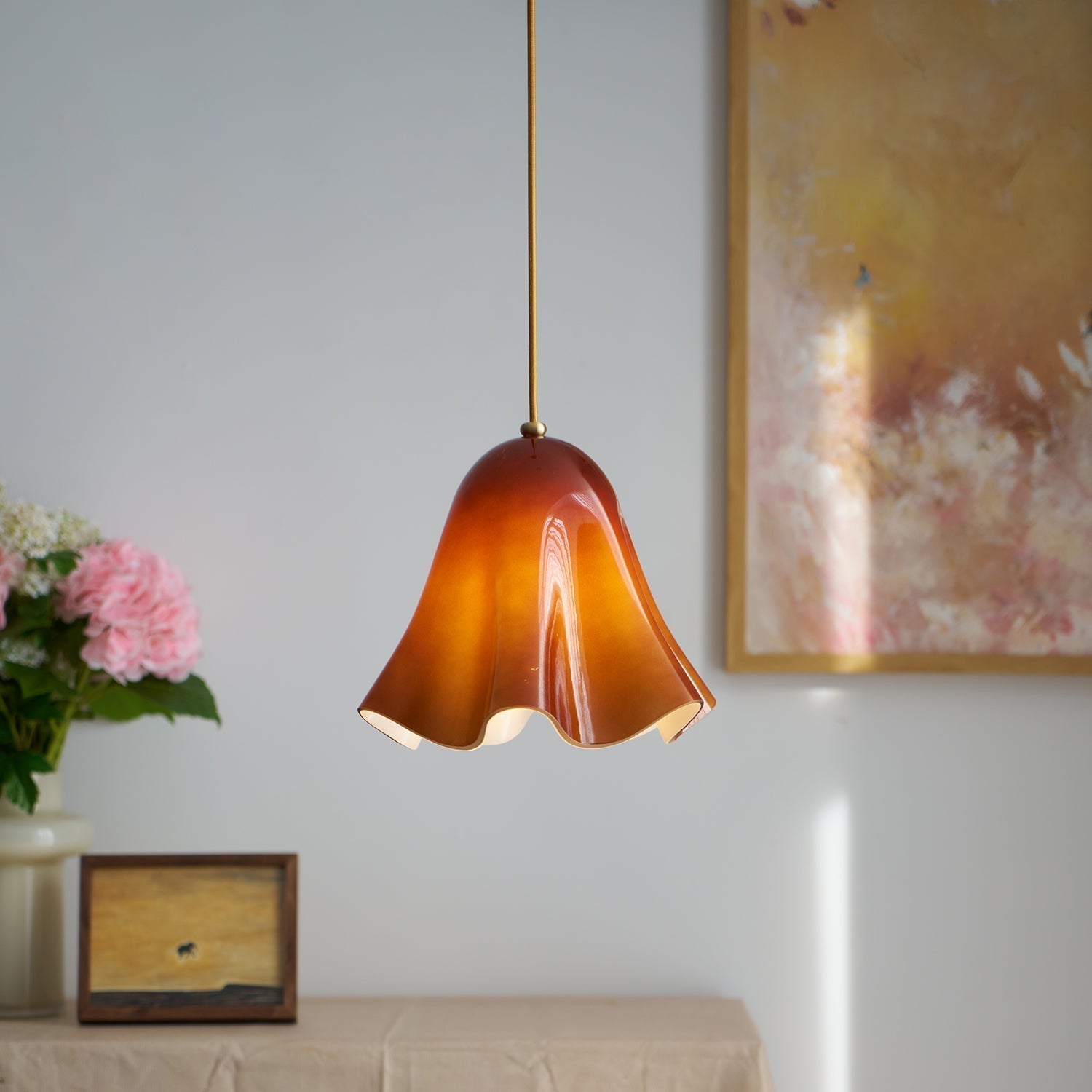 Liora Bell Glass Pendant Light - Letslighting