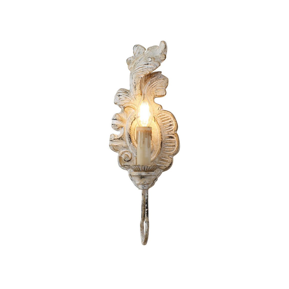 Olsilel Elegante Vintage-Wandleuchte aus Kunstharz-Letslighting