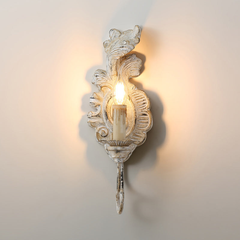 Olsilel Elegante Vintage-Wandleuchte aus Kunstharz-Letslighting