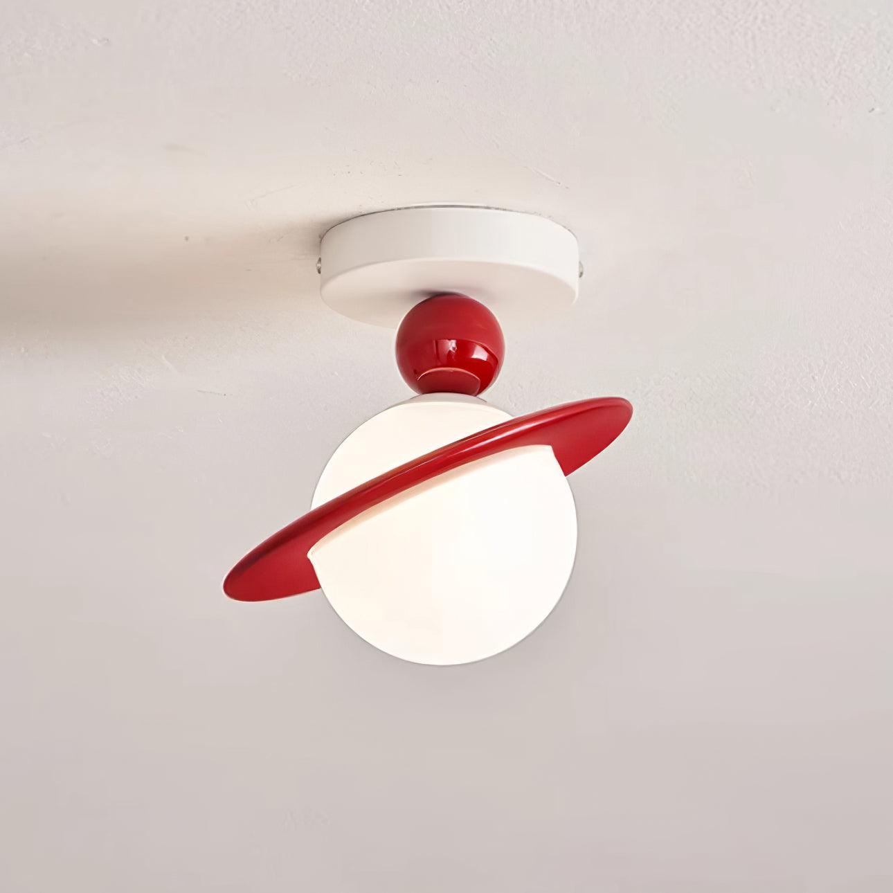 Pivoro Rot Weiß Deckenleuchte-Letslighting