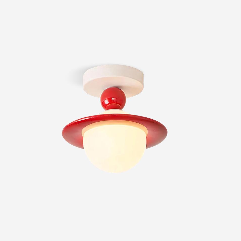 Pivoro Rot Weiß Deckenleuchte-Letslighting